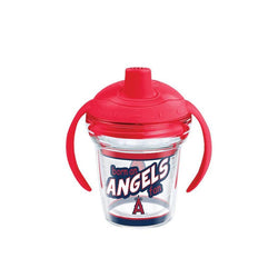 Los Angeles Angels Born a Fan Tervis Wrap With Sippy Cup Lid 6 oz My First Tervis Sippy Cup, Clear - MamySports
