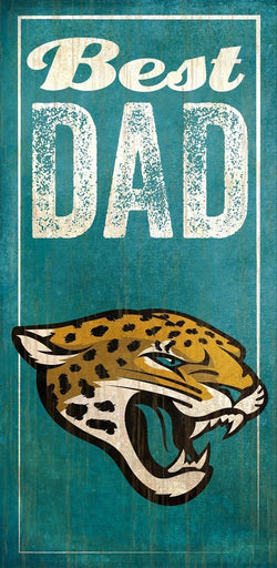 Jaguars Best Dad Sign