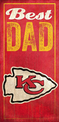 Chiefs Best Dad Sign