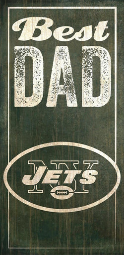 Jets Best Dad Sign