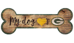 Packers Dog Bone Sign