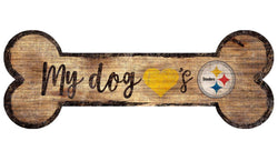Steelers Dog Bone Sign