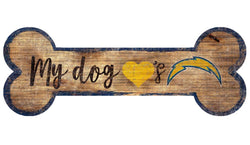 Chargers Dog Bone Sign