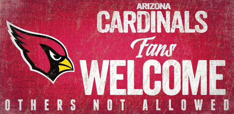 Cardinals Fans Welcome Sign