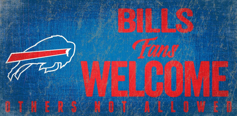 Bills Fans Welcome Sign