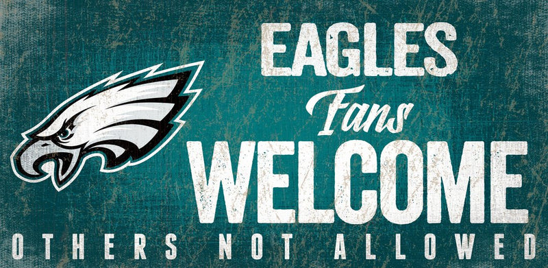 Eagles Fans Welcome Sign