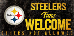 Steelers Fans Welcome Sign