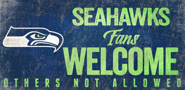 Seahawks Fans Welcome Sign