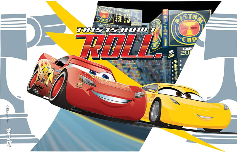 Disney® - Pixar Cars 3 Lightning McQueen How I Roll Tervis Clear Tumbler - MamySports