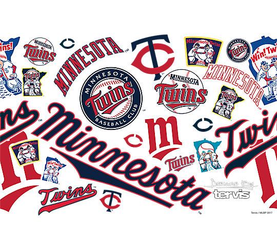 MLB® Minnesota Twins™ All Over Tervis Stainless Tumbler - MamySports