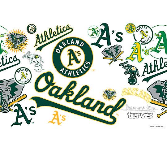 MLB® Oakland Athletics™ All Over Tervis Stainless Tumbler - MamySports