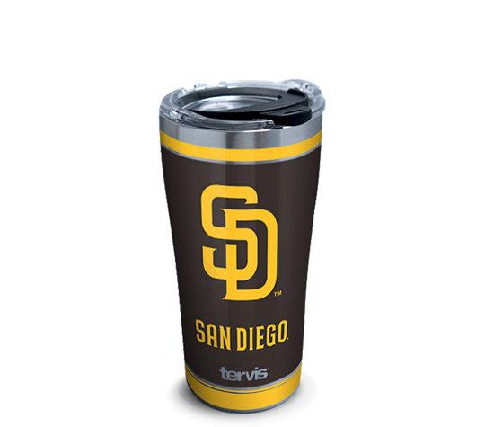 MLB® San Diego Padres™ Homerun Tervis Stainless Tumbler / Water Bottle - MamySports