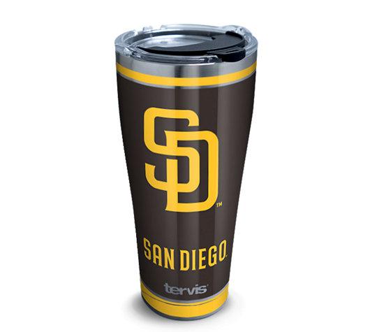 MLB® San Diego Padres™ Homerun Tervis Stainless Tumbler / Water Bottle - MamySports