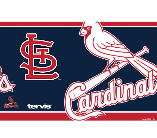 MLB® St. Louis Cardinals™ Red Genuine Tervis Stainless Tumbler / Water Bottle - MamySports